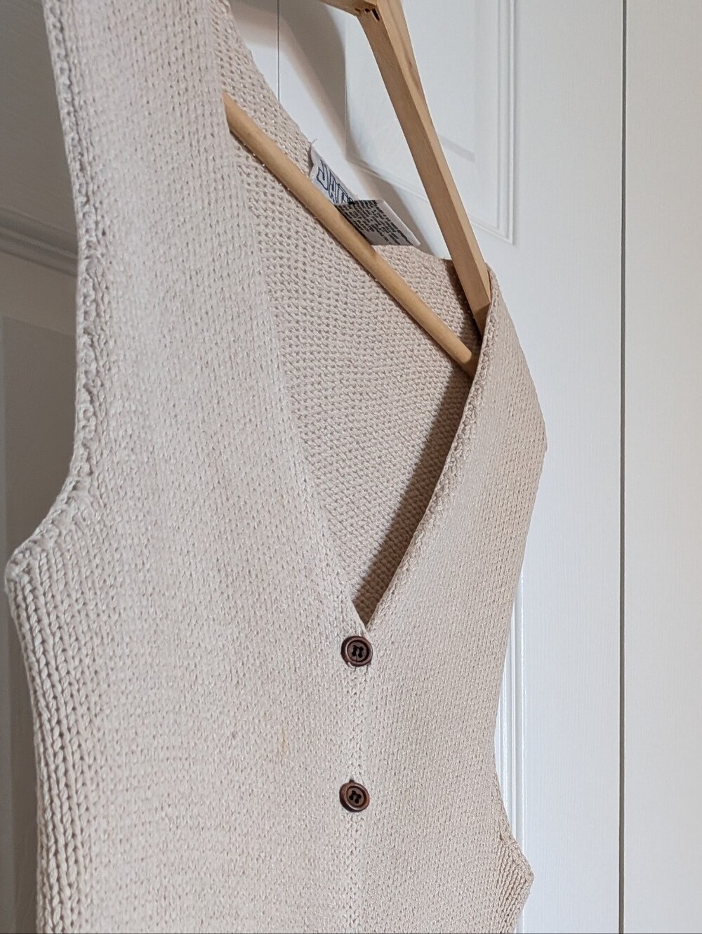 90s Autumn Silk Knit Sweater Vest. Med. See all Pics.